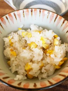 旬の★とうもろこしごはん-レシピのメイン写真