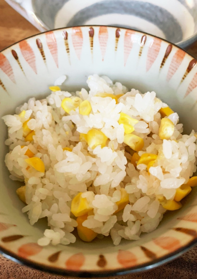 旬の★とうもろこしごはん-レシピのメイン写真