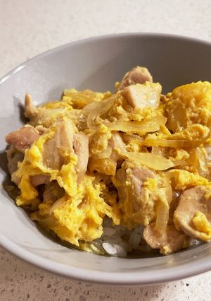 レンジde親子丼-レシピのメイン写真