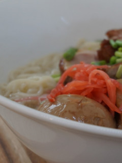 下茹でスープを使ったラーメン【豚の角煮】-レシピのメイン写真