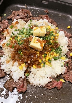 ホットプレートでペッパーランチ風-レシピのメイン写真