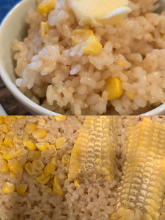 簡単!発芽玄米でとうもろこしごはん-レシピのメイン写真