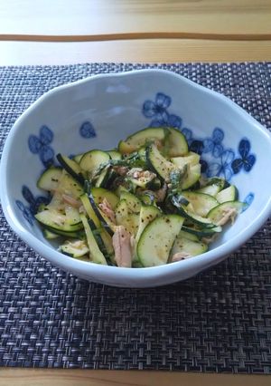 簡単&早旨♬ズッキーニのさっぱりサラダ-レシピのメイン写真