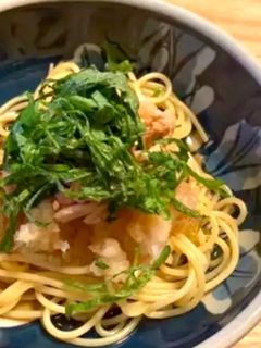 ツナと大根おろしの和風冷製パスタ-レシピのメイン写真