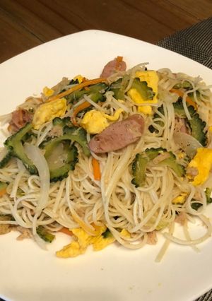 鯖塩焼 アレンジ ソーメンチャンプル-レシピのメイン写真