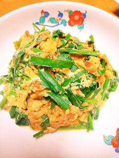 おばあちゃんから教わったニラ玉-レシピのメイン写真