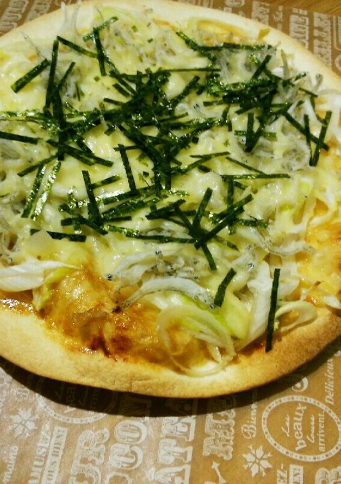 おつまみに☆しらす和風ピザ-レシピのメイン写真
