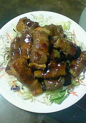 ちょっと奮発！イイお肉で肉巻き照り焼き-レシピのメイン写真