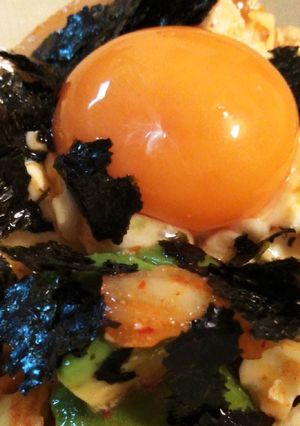 混ぜるだけなのに美味しい!アボカドキムチ-レシピのメイン写真