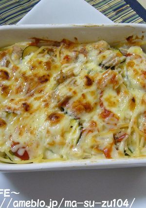 フライパンひとつでパスタグラタン-レシピのメイン写真