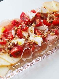 生ハム、クリームチーズ、トマトTHE前菜-レシピのメイン写真