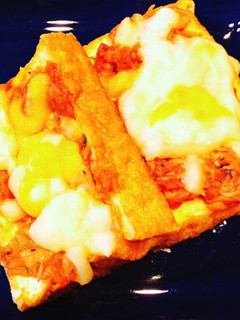 厚揚げでツナとチーズのピザ風!ダイエット-レシピのメイン写真