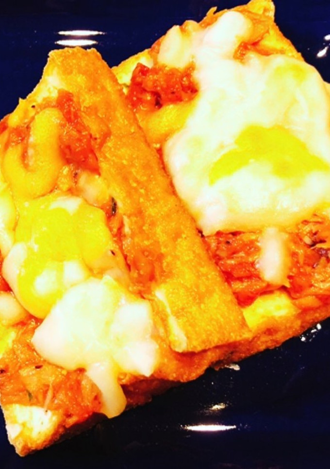 厚揚げでツナとチーズのピザ風！ダイエット-レシピのメイン写真