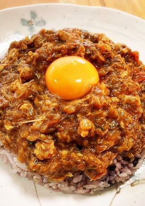 さば味噌缶とトマトのドライカレー☆-レシピのメイン写真