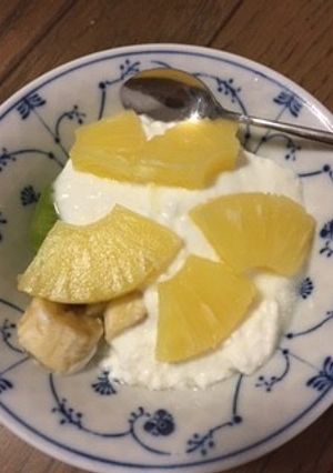 キウイのヨーグルトサラダ-レシピのメイン写真