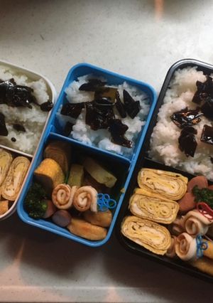 高校生お弁当（2020.2.13）-レシピのメイン写真