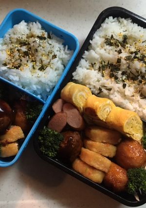 高校生お弁当（2020.2.14）-レシピのメイン写真