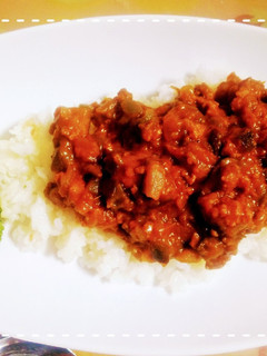 市販ルウで簡単!かぼちゃのキーマカレー-レシピのメイン写真