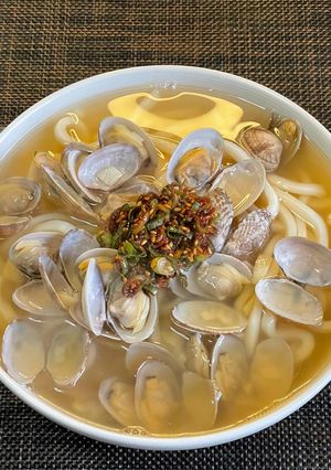 韓国のうどん-レシピのメイン写真