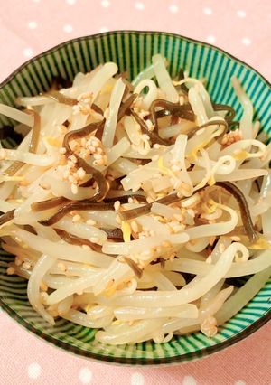 時短！塩昆布ともやしのナムル-レシピのメイン写真