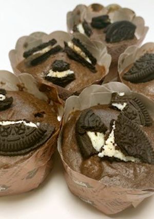 豆腐とオレオのチョコカップケーキ-レシピのメイン写真