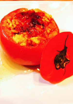 トマトって美味しい！簡単トマトの肉詰め-レシピのメイン写真