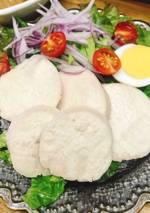 簡単!しっとり鶏ハム-レシピのメイン写真
