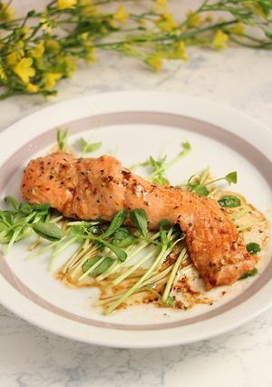 レンジで簡単！銀鮭のマリネ焼き-レシピのメイン写真