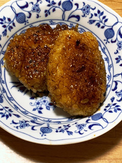 残りご飯で五平餅・しょうゆ味-レシピのメイン写真
