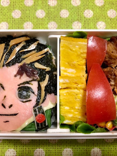 鬼滅の刃 炭治郎弁当-レシピのメイン写真