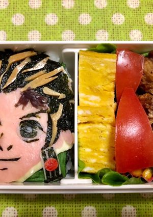鬼滅の刃　炭治郎弁当-レシピのメイン写真