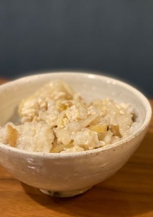 炊飯器で簡単！鶏挽肉の中華粥-レシピのメイン写真