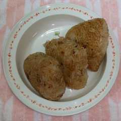 รูปของ おかかバター醤油焼きおにぎり