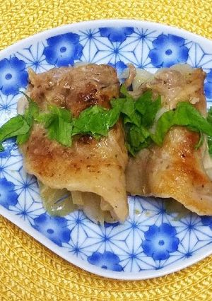 豚ロースと玉葱の焙煎胡麻ドレ炒め-レシピのメイン写真