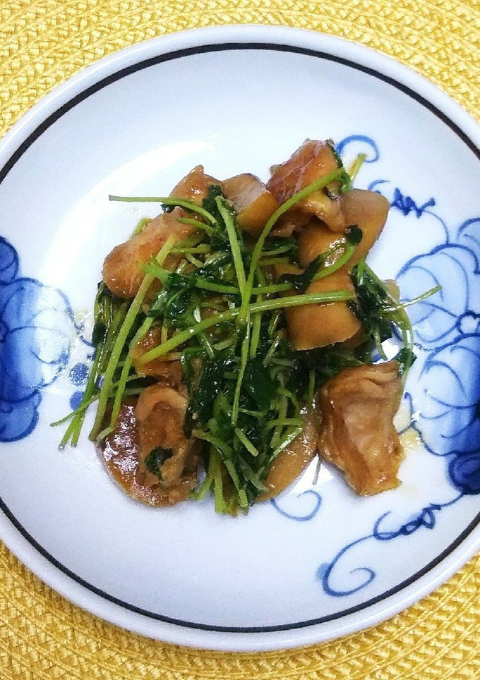 鶏ハラミとエリンギの焼肉のタレ炒め-レシピのメイン写真
