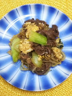 牛肉ともやしの卵炒め-レシピのメイン写真
