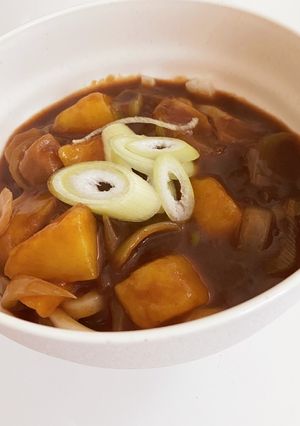 レトルトカレーで簡単！ カレーうどん-レシピのメイン写真