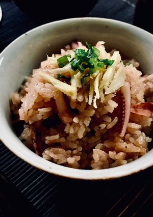イカゲソの炊き込みご飯-レシピのメイン写真
