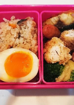 女子高生弁当(2020/6/8)-レシピのメイン写真
