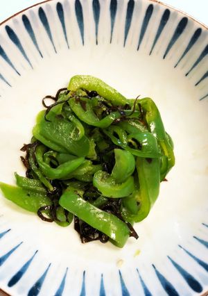 ピーマン簡単まぜ-レシピのメイン写真