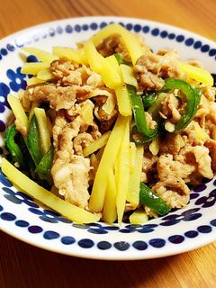 豚肉とじゃがいもの中華炒め-レシピのメイン写真