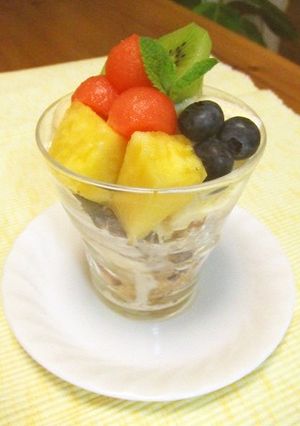 フルーツパフェ-レシピのメイン写真