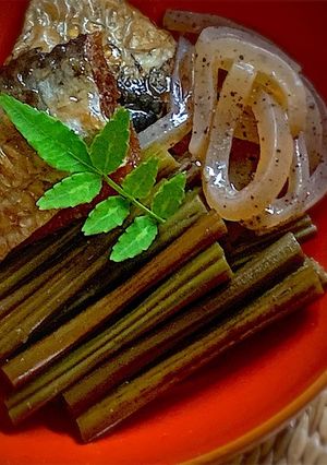 わらびと身欠きにしんの煮物-レシピのメイン写真