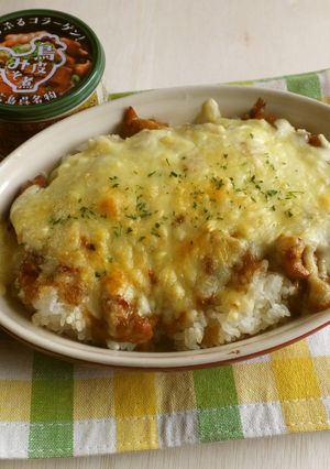 【簡単】鶏皮みそドリア-レシピのメイン写真