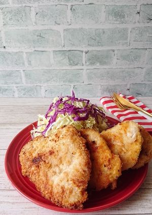 揚油極少!塩麹チキンカツ-レシピのメイン写真