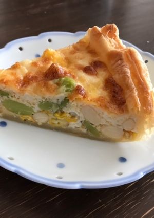 空豆、もろこし、大豆のお豆腐キッシュ♪-レシピのメイン写真