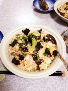 鮭とレタスの炒飯-レシピのメイン写真