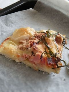 お餅と海苔の和風ピザ❤-レシピのメイン写真