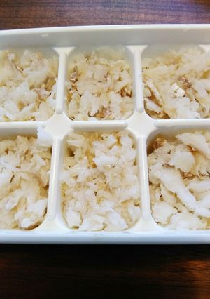 離乳食中期　真鱈　下ごしらえ　覚書-レシピのメイン写真