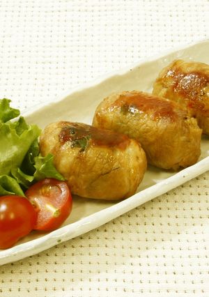 お弁当にも♪豚肉の肉巻きおにぎり-レシピのメイン写真